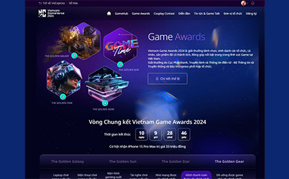 Hãy ''vote'' để sản phẩm dịch vụ VTC giành VIETNAM GAME AWARDS 2024!